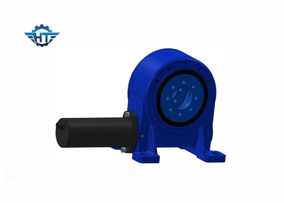 ตัวติดตามแสงอาทิตย์แนวตั้งห่อหุ้มคู่ Slew Drive Worm Gear สำหรับแกนเดี่ยวแนวนอน