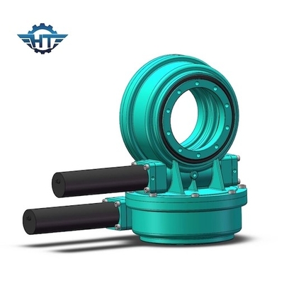 OEM Worm Gear Solar Tracker Slew Drive แนวนอนพร้อมฟังก์ชั่นล็อคตัวเอง IP66 Enclosed