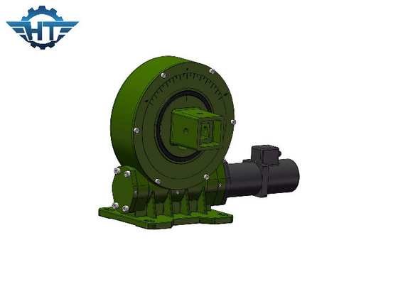 IP66 แกนเดี่ยวขนาดเล็ก Slewing Drive สำหรับเชื่อมโยงการใช้งานกลางแจ้ง ระบบติดตามพลังงานแสงอาทิตย์