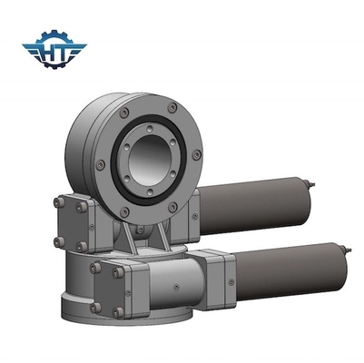 ซื้อ Helical Gear Enclosed Housing Dual Axis Slew Drive Model SDE21 With AC 380 Motor For Solar Tracker online manufacture