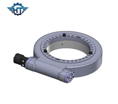 ซื้อ เครื่องติดตามแสงอาทิตย์ที่ติดตั้งในแนวนอน Slew Drive Gearbox พร้อมมอเตอร์ DC 24V online manufacture