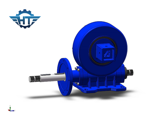 ซื้อ Vertical Single Worm Slew Drive Gearbox With 230VAC Gear Motor For Solar Tracking System online manufacture