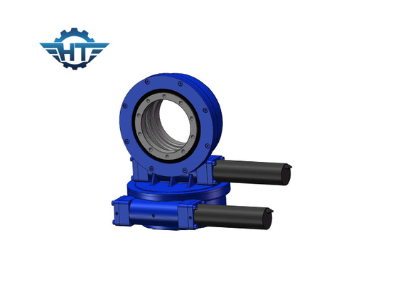 ซื้อ SDE7 Low Speed High Torque Worm Drive Slewing Ring With Electric Motor Or Hydraulic Motor online manufacture