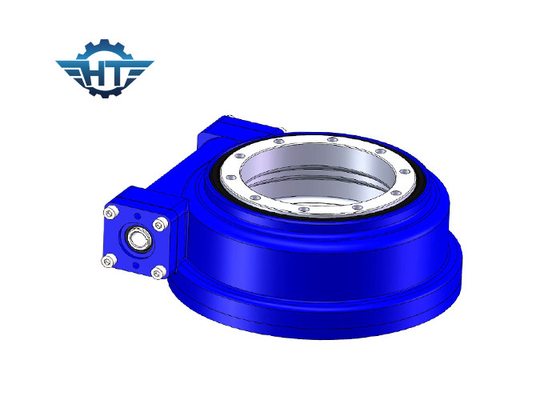 ซื้อ 7 Inch IP66 Small Backlash Worm Gear Slew Drive With Special Hydraulic Motor For Construction Machinery online manufacture