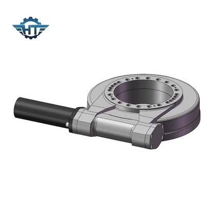 ซื้อ รถขุดขนาดเล็กไฮดรอลิก Slew Drive 0.1 องศาฟันเฟือง 61Kg แกนเดี่ยว Slewing Drive online manufacture