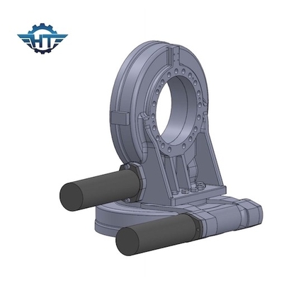 ซื้อ แรงบิดสูง 17 นิ้ว Worm Gear Slew Drive แกนคู่สำหรับสถานีไฟฟ้าโซลาร์เซลล์ online manufacture
