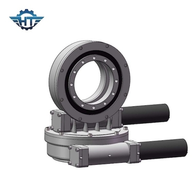 อัตราส่วนการส่งสูง SDE7 Slew Drive พร้อมเกียร์ล็อคตัวเองสำหรับตัวติดตามความร้อนจากแสงอาทิตย์