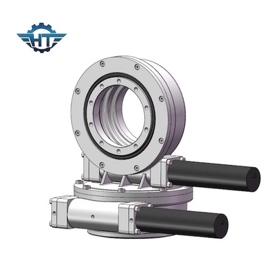 QT Material Dual Axis Slew Drive ถือแรงบิด 13 KNm สำหรับระบบติดตามแสงอาทิตย์