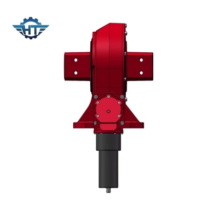 3 นิ้ว IP66 Small Slew Drive กับ 24VDC พลานิตี้เกียร์มอเตอร์สําหรับระบบติดตามแสงอาทิตย์