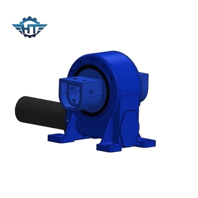 VE5 โมเดลติดตั้งแนวราบ Worm Gear Slew Drive กับ 24V DC Brushed Gear Motors สําหรับเครื่องติดตามแสงอาทิตย์