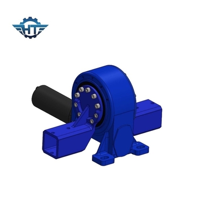 ไดรฟ์ Slew Gear แบบปิดพร้อมเอาต์พุต Squre Tube สำหรับระบบติดตามแสงอาทิตย์