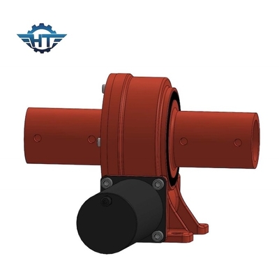 ทนทาน Envelope Worm Small Slew Drive สําหรับเครื่องติดตามแสงอาทิตย์ ความเร็วการออก 0.02 ~ 0.04rpm