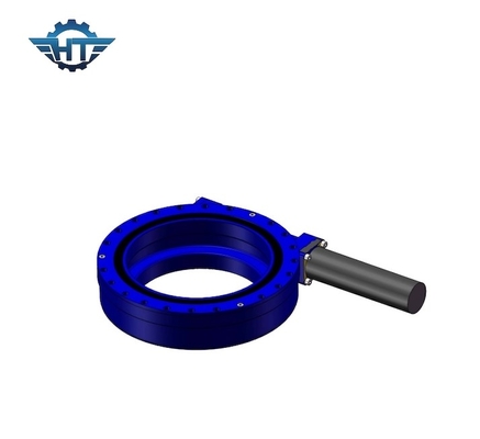ไดรฟ์ Slew ขนาดเล็กในแนวนอนพร้อมมอเตอร์ 24VDC พร้อมสำหรับตัวติดตามแสงอาทิตย์แบบเอียง