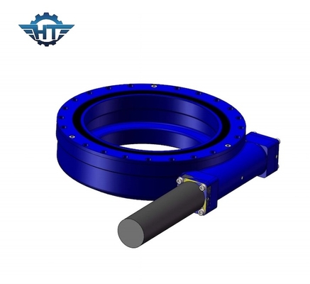 Double Envelope Worm Small Slew Drive 89000 Nm Slow Speed ​​Worm สำหรับ Solar Tracker