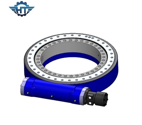 แกนเดี่ยว Worm Gear ขนาด 9 นิ้ว Slew Drive ที่มีความแม่นยำสูงสำหรับ PV Solar Trackers