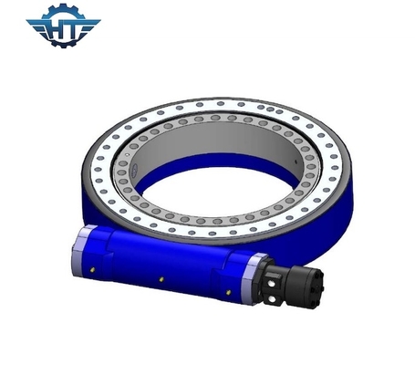 Double Envelope Worm Small Slew Drive 89000 Nm Slow Speed ​​Worm สำหรับ Solar Tracker