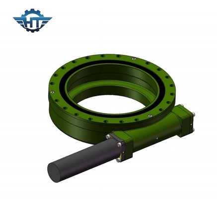 SE1 Slew Drive Gearbox พร้อมมอเตอร์เกียร์ขนาดเล็กสำหรับระบบติดตามแสงอาทิตย์อัตโนมัติ