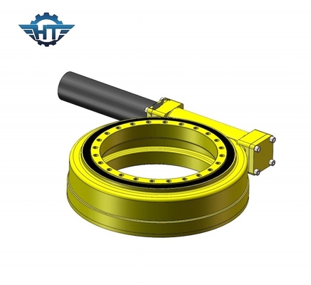 SE1 Slew Drive Gearbox พร้อมมอเตอร์เกียร์ขนาดเล็กสำหรับระบบติดตามแสงอาทิตย์อัตโนมัติ