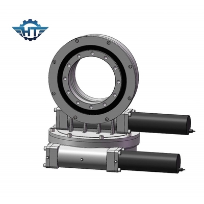 SDE 3 '' Dual Axis Slew Drive Gearbox พร้อมดาวเคราะห์ไฮดรอลิกสำหรับโรงไฟฟ้าพลังงานแสงอาทิตย์