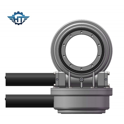 SDE Dual Axis Worm Gear Solar Slew Drive เพื่ออายุการใช้งานที่ยาวนานสำหรับ Solar Trackers