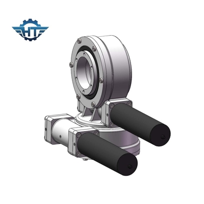 SDE / PDE 3 นิ้ว Worm Gear Slew Drive ความแม่นยําสูงสําหรับการติดตามแสงอาทิตย์สองแกน