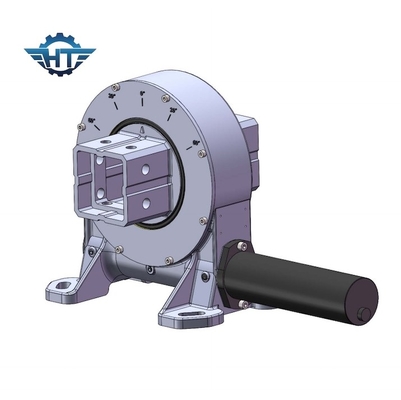 Oem 7 &quot;กล่องเกียร์การขับเคลื่อน Slew ความเร็วต่ําสําหรับแนวราบ Single Axis โซลาร์ Tracker