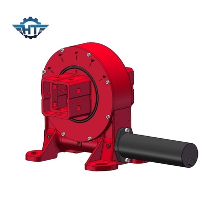 VE Vertical C5 Coating Solar Slew Drive With Double Enveloping Worm สําหรับเครื่องติดตามไฟฟ้าไฟฟ้า