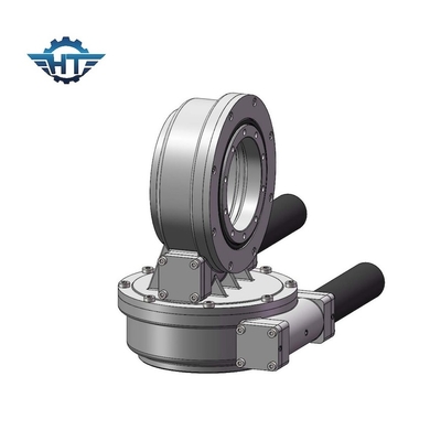 ความแม่นยํา IP66 Self Locking Dual Axis Slew Drive With Self Locking Feature สําหรับเครื่องติดตามแผ่นแสงอาทิตย์