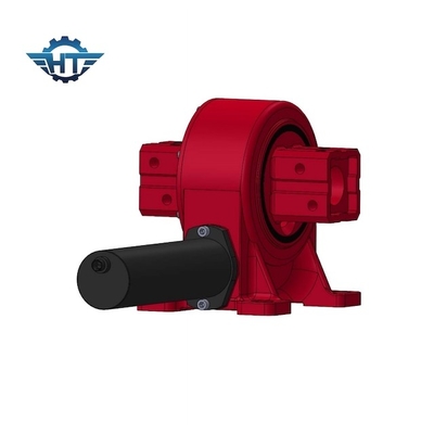 VE9 แผงโซลาร์เซลล์ Worm Gear Slew Drive สีเทาเงิน IP66 สำหรับระบบติดตามวงเล็บ