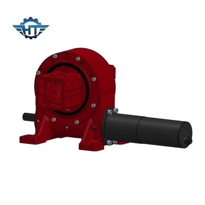 7 &quot;Slew Drive Worm Gear วงเล็บติดตามระบบแกนบ้านที่ปิดล้อม