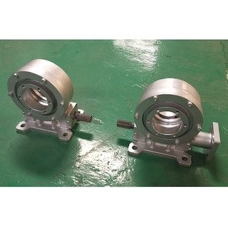 เกียร์หนอนดาวเคราะห์ไฟฟ้า Slew Drive บ้านที่ปิดล้อม 220VAC Slew Gear Drive