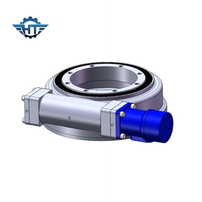 การหมุนที่ราบรื่น Small Slew Drive เพลาเดียว ต่อต้าน Rust Solar Tracker Slewing Drive