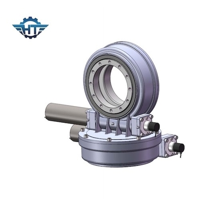 แรงบิดจับแกนคู่ Slew Drive Worm สำหรับระบบติดตามพลังงานแสงอาทิตย์พร้อมมอเตอร์เกียร์