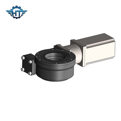 แกนเดี่ยว Worm Gear Slewing Drive Stepper Motor สำหรับใช้ในอุตสาหกรรมและตัวติดตาม PV