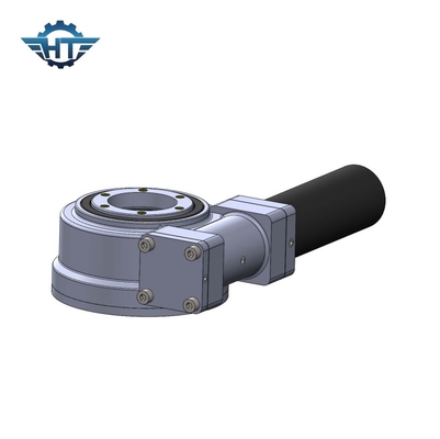 แกนเดี่ยว Worm Gear Slewing Drive Stepper Motor สำหรับใช้ในอุตสาหกรรมและตัวติดตาม PV