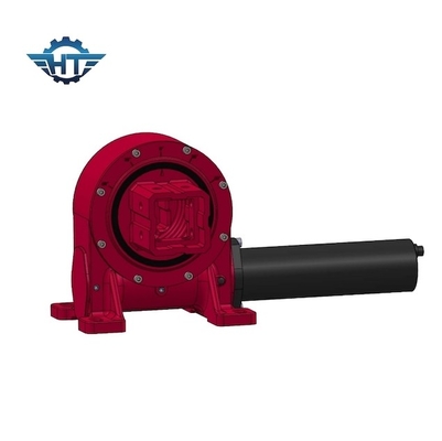 Worm Gear Slew Drive ห่อหุ้มสองชั้นสำหรับระบบติดตามเดี่ยวแนวนอน