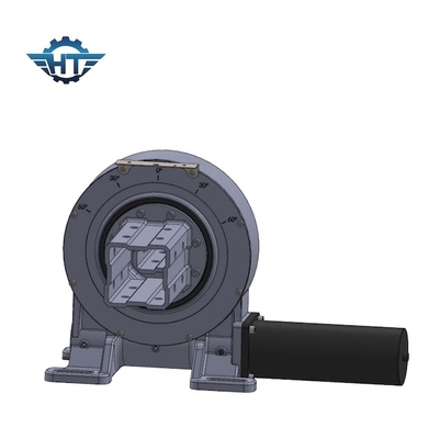 Worm Gear Slew Drive ห่อหุ้มสองชั้นสำหรับระบบติดตามเดี่ยวแนวนอน